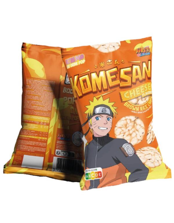 Chips di Riso gusto formaggio Naruto edizione limitata