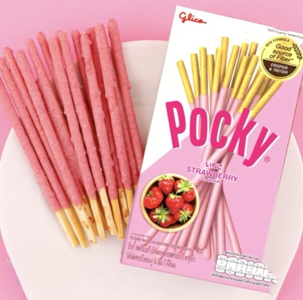 Pocky gusto Fragola