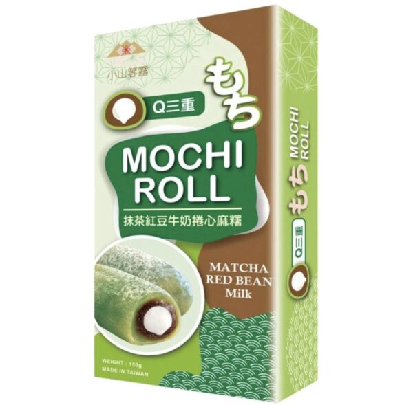 Mochi Roll gusto Matcha e Fagioli Rossi