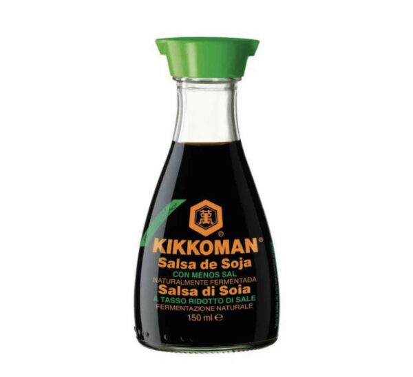 Kikkoman Salsa di Soia meno sale