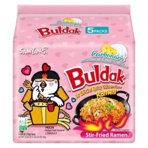 Samyang Buldak Ramen gusto Pollo e Carbonara (pack da 5pz)