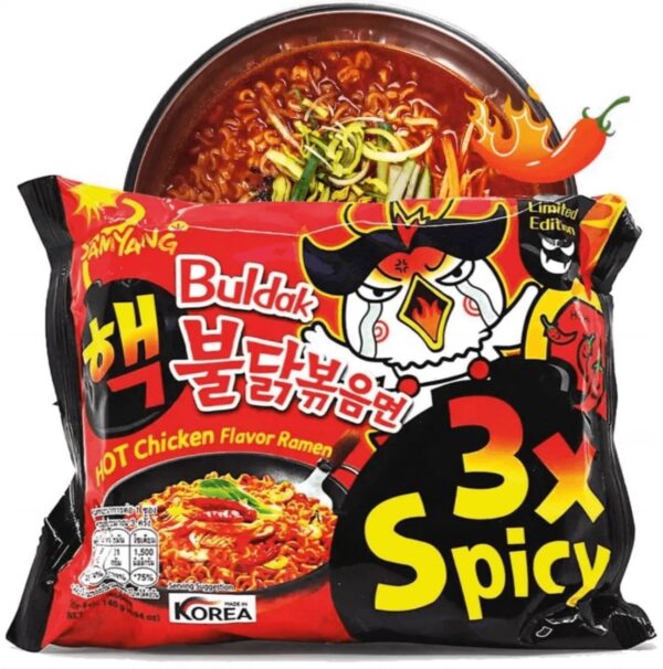 Buldak Samyang Ramen 3x Piccante (pack da 5)