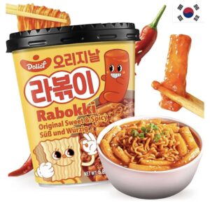 Gnocchi Coreani (tteokbokki) + Ramen gusto Dolce e Piccante